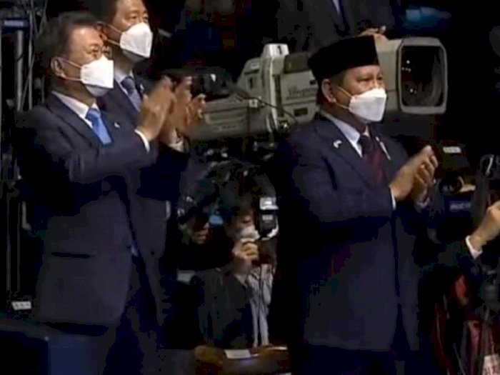 Bertemu Prabowo,  Presiden Korsel: Titip Salam untuk Sahabat Saya,  Presiden Jokowi