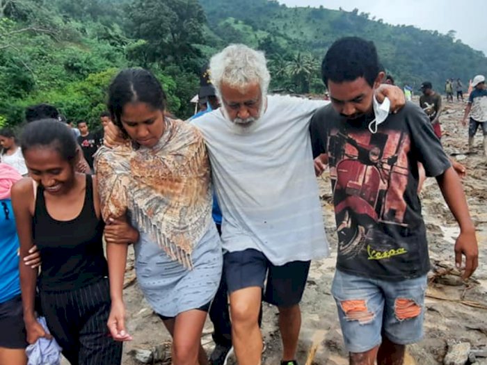 Bantu Korban Banjir, Mantan Presiden Timor Leste: Yesus-lah yang Menyelamatkan Kalian