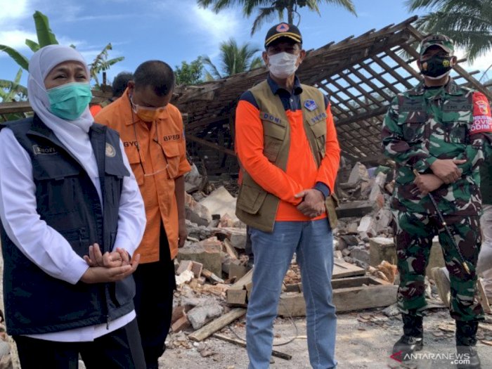 Dana Rp1 Miliar Disiapkan BNPB untuk Penanganan Gempa di Jatim
