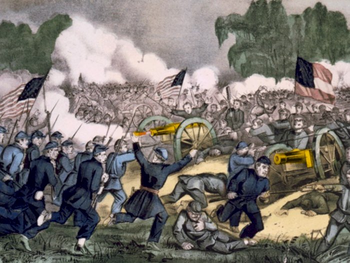 Peristiwa 12 April: Meletusnya Perang Saudara di AS antara Pasukan Union dan Konfederasi