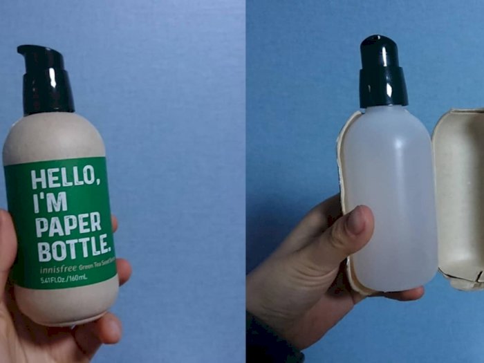 Innisfree Beri Klarifikasi Soal Klaim Botol Kertas yang Ternyata Berbalut Plastik