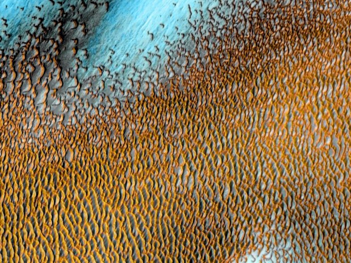NASA Luncurkan Foto Tampilan Lautan Bukit Pasir di Mars!