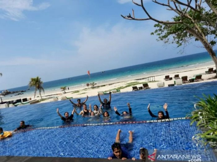 Jelang Ramadhan, Pelancong Lokal Ramaikan Kawasan Wisata Lagoi Kepulauan Riau