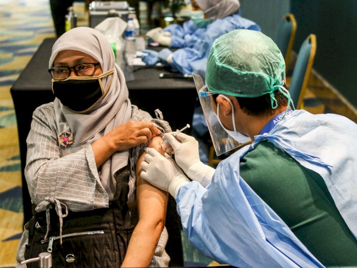 15,5 Juta Orang di Indonesia Telah Disuntik Vaksin Covid-19