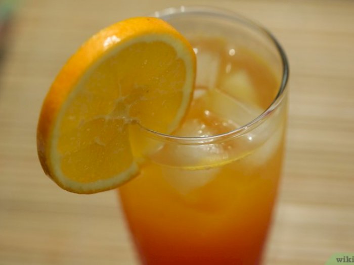 Begini Loh Cara Membuat Orange Sunrise Yang Mudah dan Enak