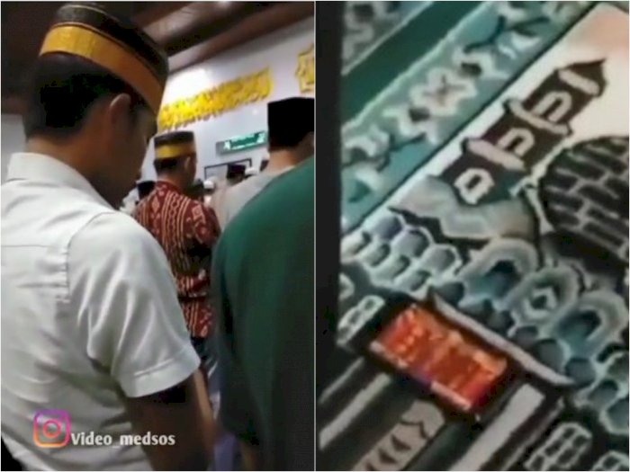 Astaga, Pemuda Ini Malah Main Game saat Salat Tarawih di Masjid, Banjir Kecaman Netizen