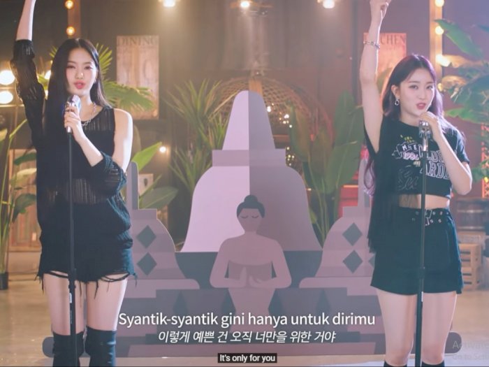 2 Member STAYC Bawakan Lagu Siti Badriah 'Lagi Syantik', Netizen: Kpop Ngadi-Ngadi