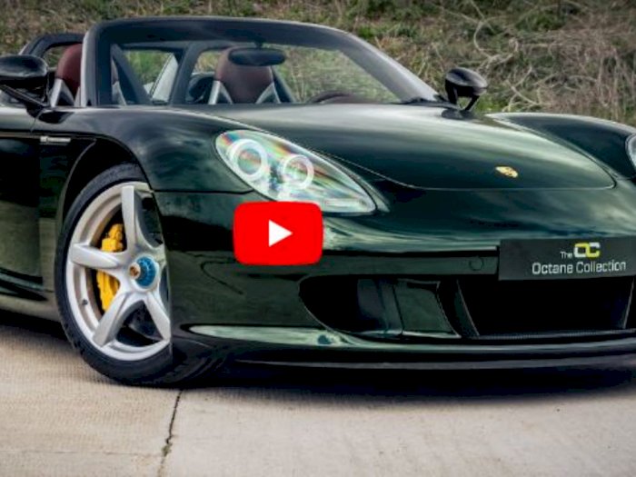 VIDEO: Ini Tampilan Porsche Carrera GT yang Langka, Hadir dengan Warna Hijau!