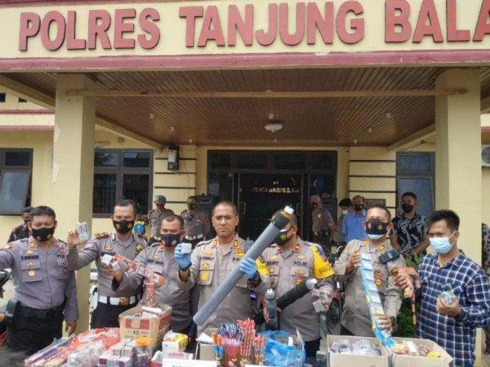 Polisi Razia 'Asmara Subuh' di Sumut, Amankan 73 Sepeda Motor Hingga Ratusan Petasan
