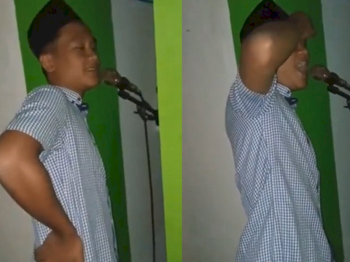 Viral Video Pemuda di Labura Bangunkan Sahur Mirip dengan Sounds di TikTok, Bikin Ngakak