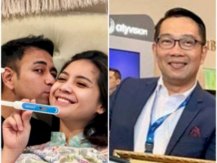 Raffi Ahmad Unggah Pengumuman Nagita Hamil Anak Kedua, Komentar Ridwan Kamil Jadi Sorotan