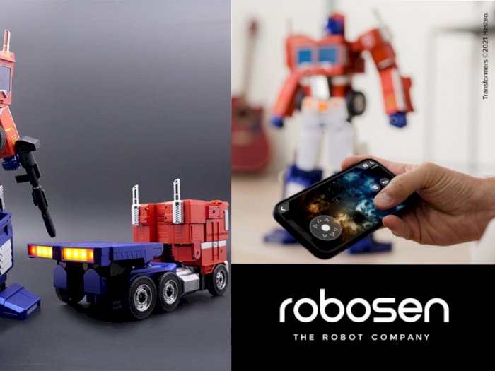 Robosen Robotics Hadirkan Robot Optimus Prime yang dapat Berjalan!
