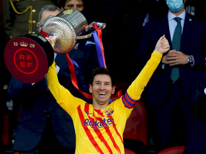 Lionel Messi Cetak Sejarah, Kedua Terbanyak Peroleh Trofi