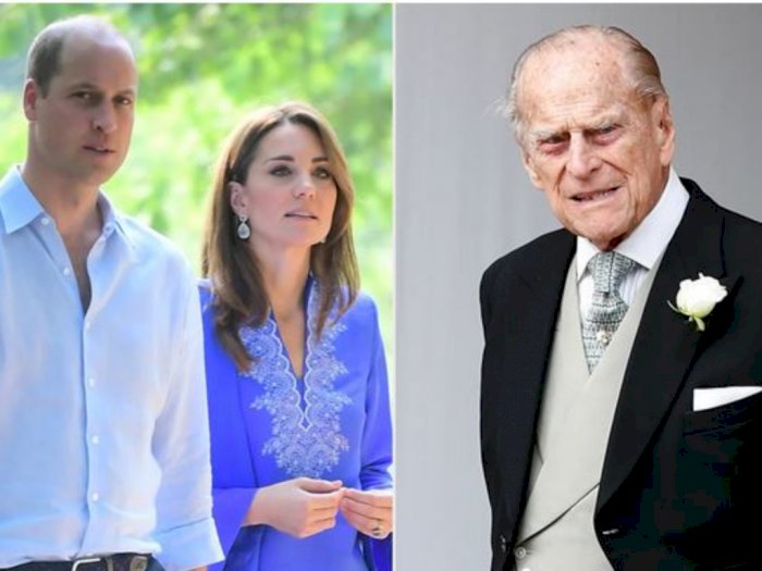 Pangeran William dan Kate Middleton Terus Beri Penghormatan Bakti kepada Pangeran Philip
