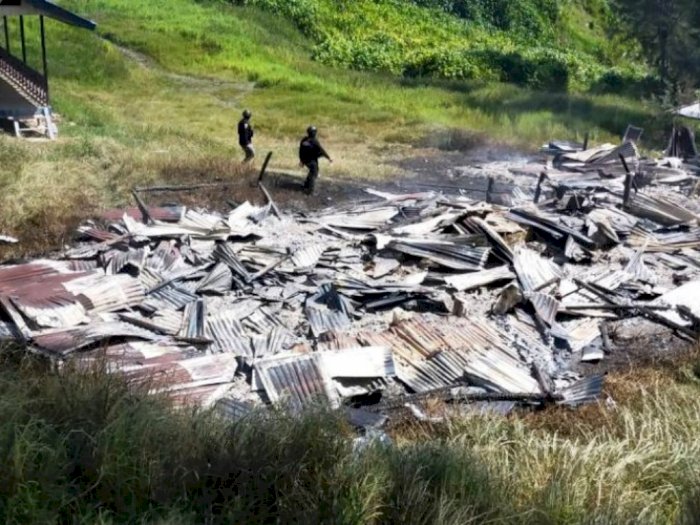 Kronologi Pembakaran Honai dan Tiga Rumah Guru Oleh KKB Beoga di Papua