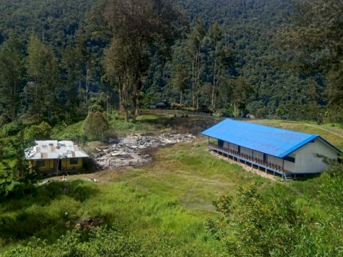Merinding! Begini Kronologi Pembakaran Rumah Kepala Suku dan Guru oleh KKB di Papua