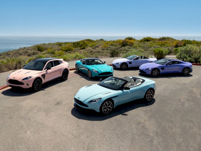 Aston Martin Perlihatkan Mobil Buatanya yang Tampil dengan Warna Pastel!