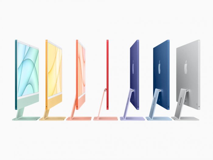 Apple Luncurkan iMac Baru dengan Chipset M1, Hadir dengan 7 Varian Warna!