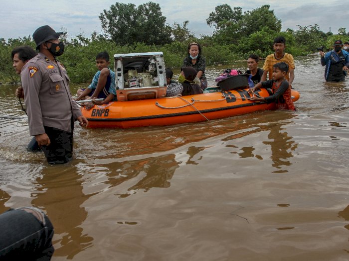 FOTO: Banjir di Pekanbaru