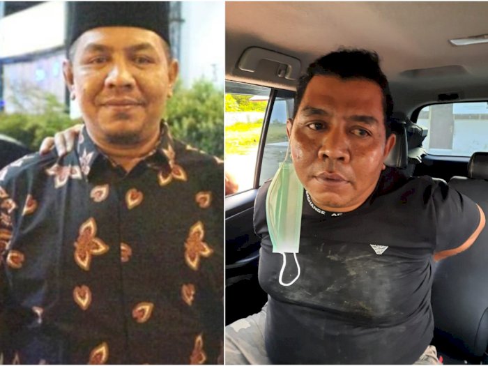 Tampang Usman Sulaiman, Anggota DPRD Bireuen yang Jadi Gembong Narkoba saat Ditangkap