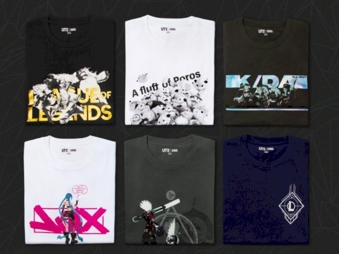 Uniqlo Jalin Kerja Sama dengan League of Legends, Hadirkan Koleksi Kaus Terbaru!