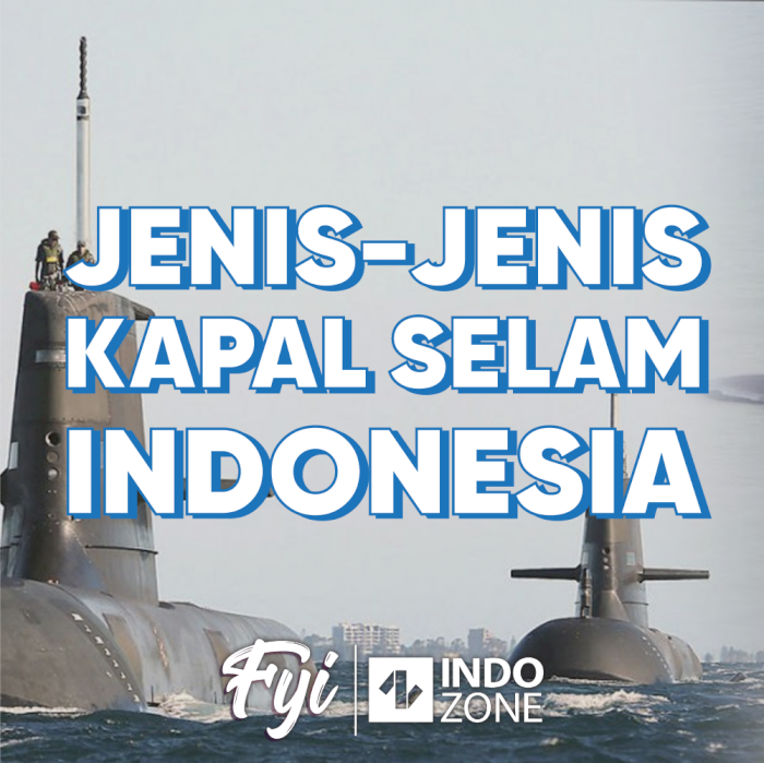 Jenis-Jenis Kapal Selam Indonesia