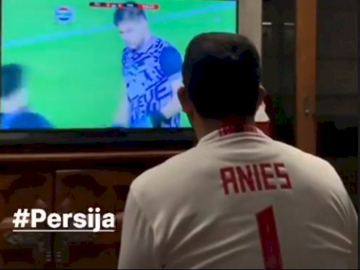 Persija Menang Lawan Persib di Leg 1 Final Piala Menpora, Ini Kata Anies Baswedan