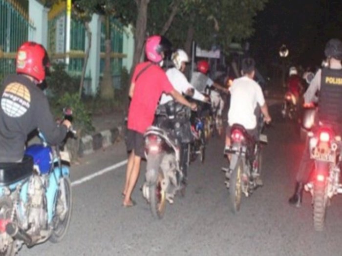 Terkait Balap Liar, Puluhan Remaja Digiring ke Mapolres Banjarbaru