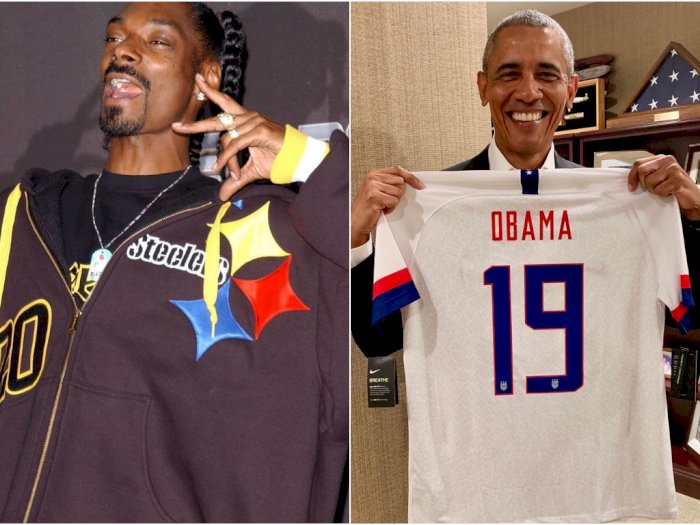 Snoop Dogg Isap Ganja Bareng Obama di Lagu Terbarunya