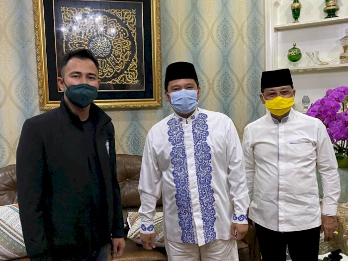 Raffi Ahmad Ketemu Wali Kota Tangerang, Tertarik Memajukan Persikota
