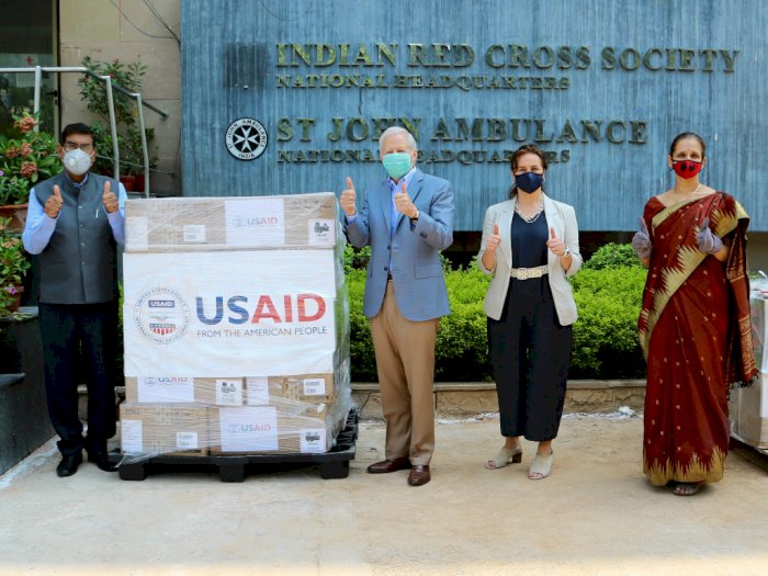 100 Orang Staf Kedutaan Besar AS di India Terinfeksi Virus Corona