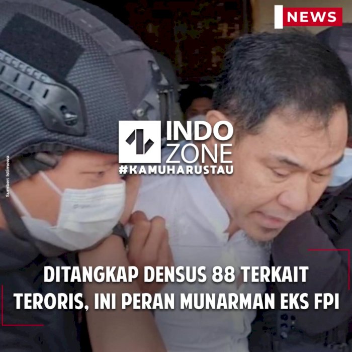 Ditangkap Densus 88 Terkait Teroris, Ini Peran Munarman Eks FPI