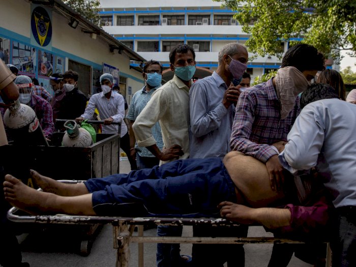 Pasien Covid-19 di India Ini Melompat dari Gedung karena Rumah Sakit Penuh