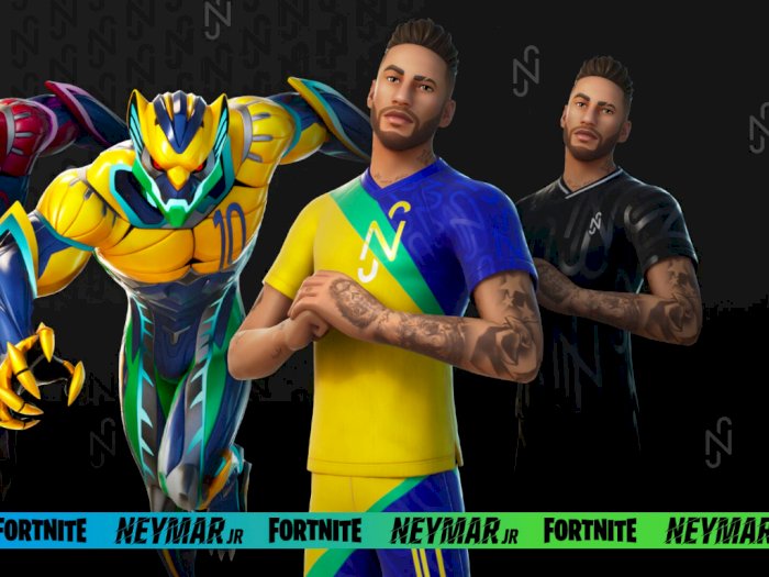 Pesepakbola Neymar Jr akan Bergabung ke Game Battle Royale Fortnite!