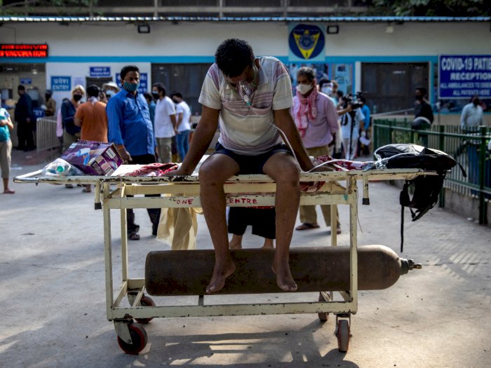 WHO Sebut Kerumunan di Rumah Sakit Memperburuk Krisis COVID di India