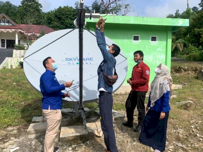 BMKG Lakukan Supervisi Sensor Mini Region di Tano Tombangan Angkola Tapanuli Selatan