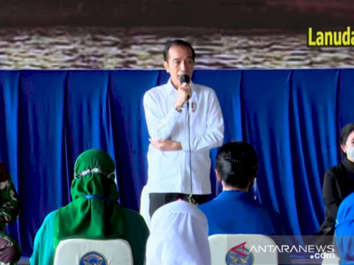Presiden Jokowi Janji Akan Bangunkan Rumah untuk Keluarga Prajurit KRI Nanggala 402