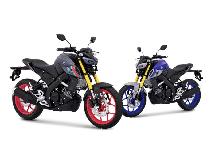 Yamaha Luncurkan 2 Varian Baru untuk Motor MT-15, Abu-Abu dan Biru!