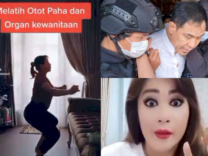 Munarman Diciduk, Dewi Tanjung Gembira, Unggah Video Senam Otot Paha dan Organ Kewanitaan