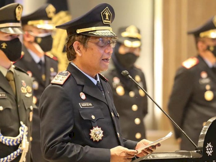 KKB Kini Dicap Teroris, Mahfud MD Minta TNI-Polri Segera Menindak Tegas 