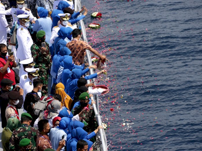 Kasal Sebut Kapal AL Singapura Saat ini Baru Evakuasi Komponen Ringan KRI Nanggala 402