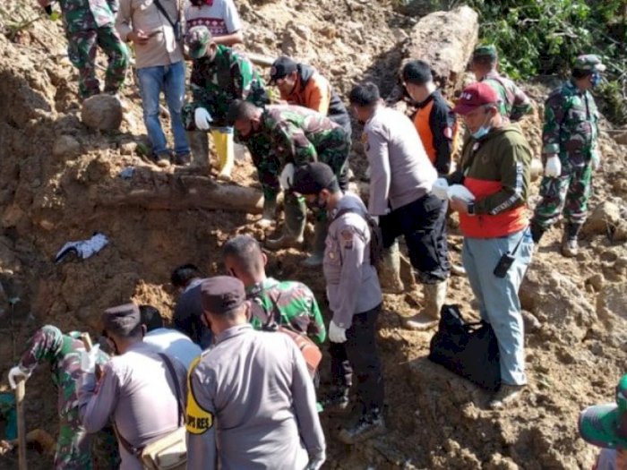 Tanah Longsor di Tapanuli Selatan, Tiga Korban Tewas Ditemukan