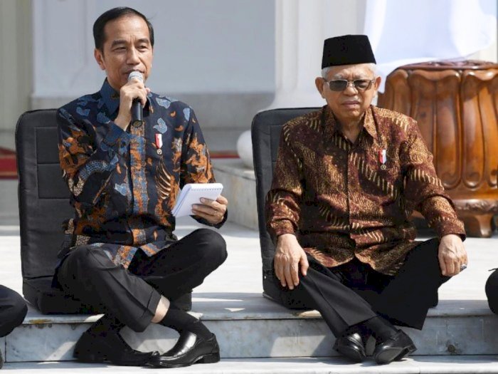 Presiden Jokowi dan Wapres Ma'ruf Amin Juga Dapat THR, Berapa ya Jumlahnya?