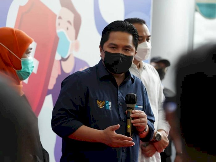 Menteri BUMN Erick Thohir Kutuk Keras Pelaku Daur Ulang Antigen di Bandara Kualanamu
