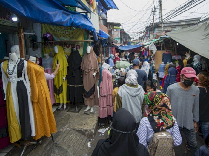 Cegah Kerumunan, Polda-TNI Dirikan Posko Pengamanan di Pasar Tanah Abang