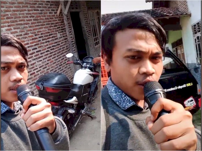  Unik! Viral Video Pegawai Koperasi yang Gunakan Mikrofon Untuk Tagih Nasabahnya