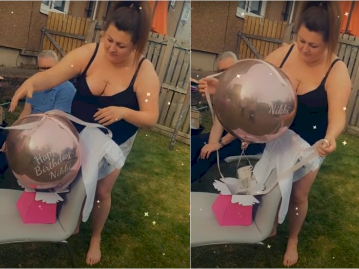 Wanita Ini Kehilangan Uang Tunai Senilai Rp 1,4 Juta saat Buka Kado Balon Helium di Taman