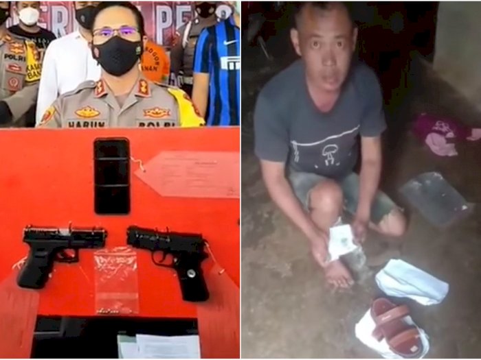 Sok Jago Todongkan Pistol ke Kurir saat CoD, Tukang Ojek Terancam Hukuman 20 Tahun Penjara