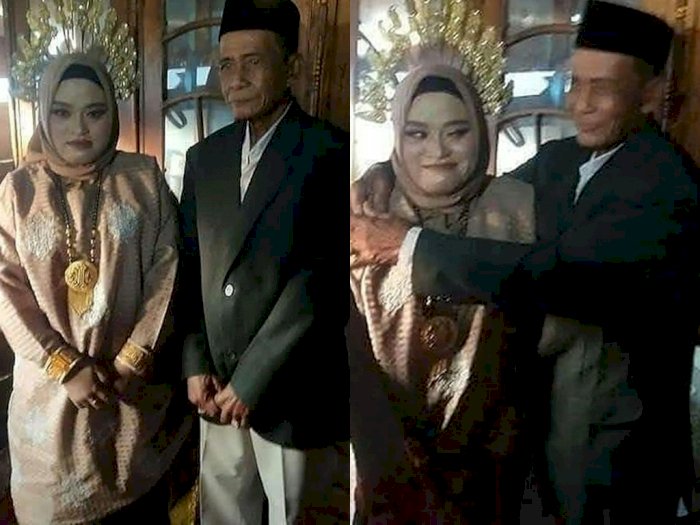So Sweet-nya Pernikahan Kakek Berumur 73 tahun dengan Wanita 25 Tahun di Bulan Ramadan