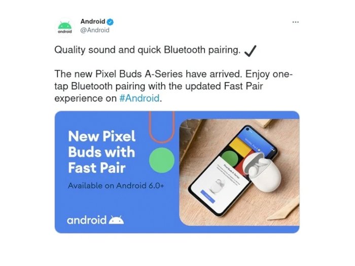 Google Tak Sengaja Ungkap Kehadiran Pixel Buds A di Akun Twitter Resminya!
